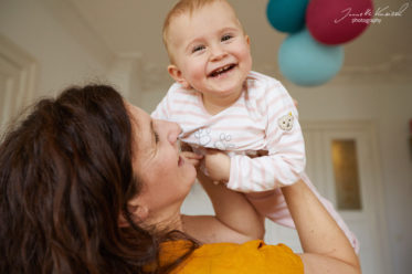 Kinder zum lachen bringe Fotoshooting