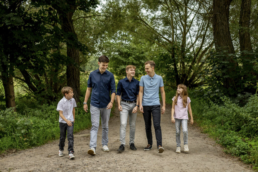 Großfamilien Fotoshooting