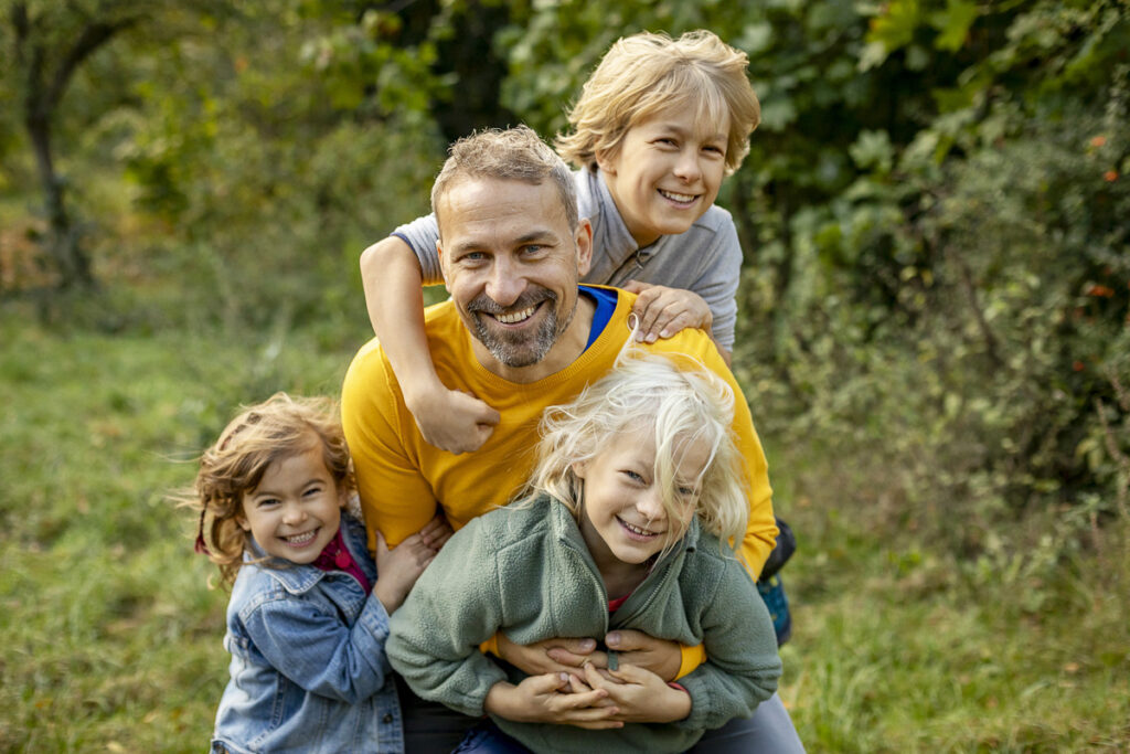 Familienfotos im Leisepark