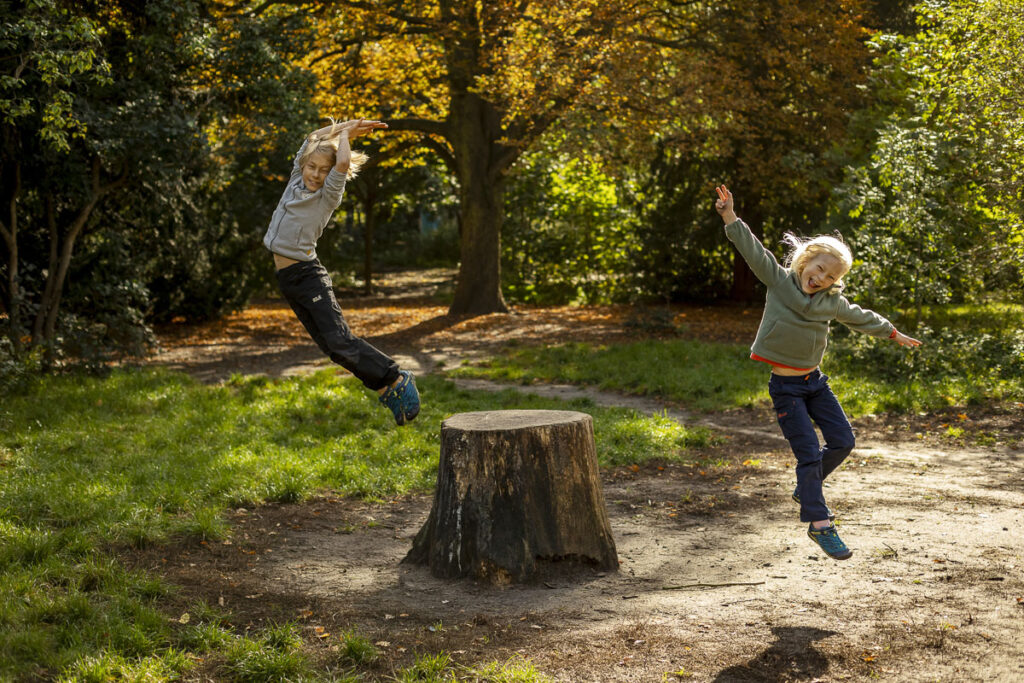 Familienfotos im Leisepark